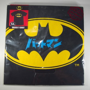 T-Shirt Batman Japanese Logo Black (01)